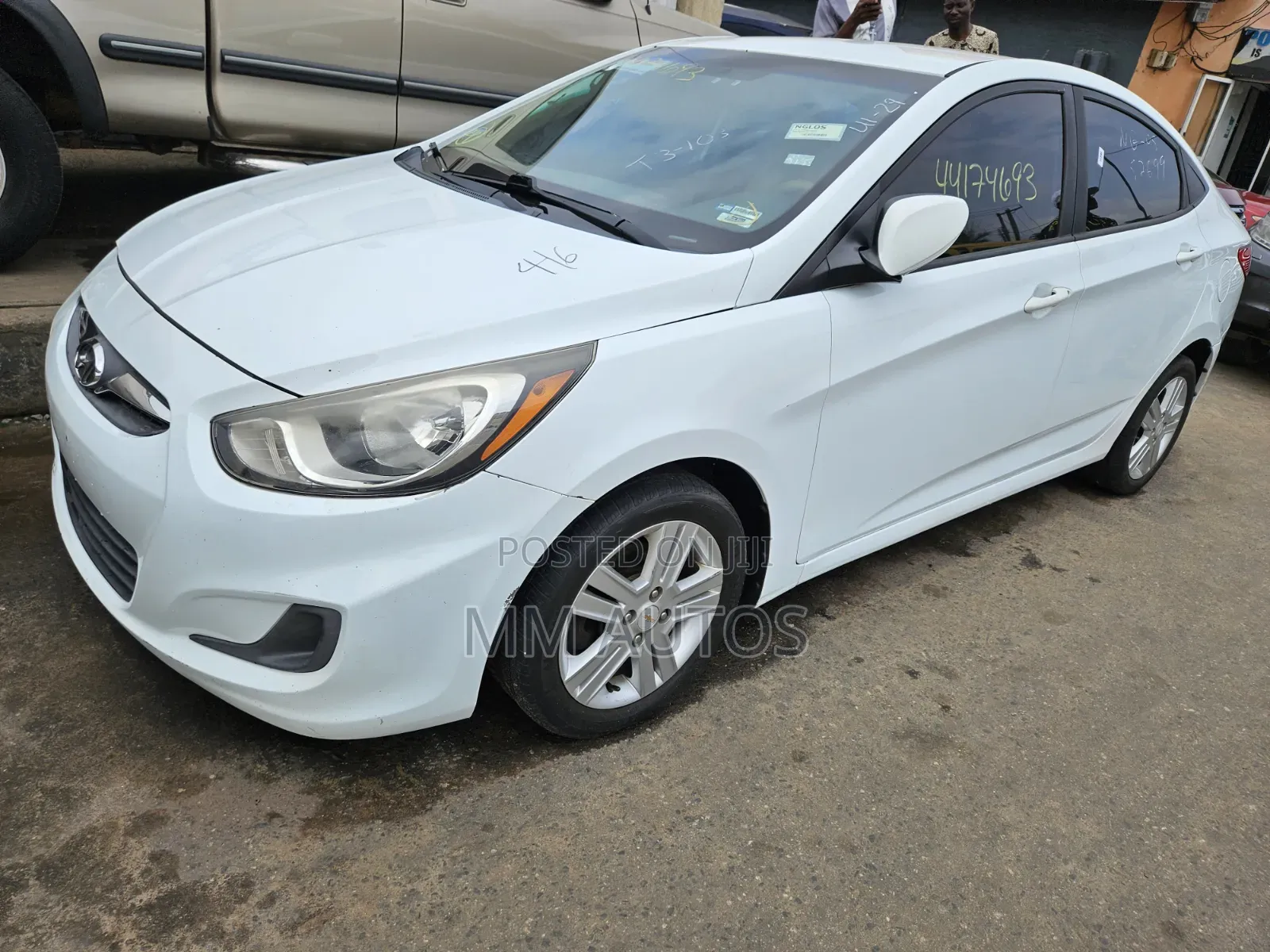 Hyundai Accent GLS 4dr Sedan (1.6L 4cyl 6A) 2015 White