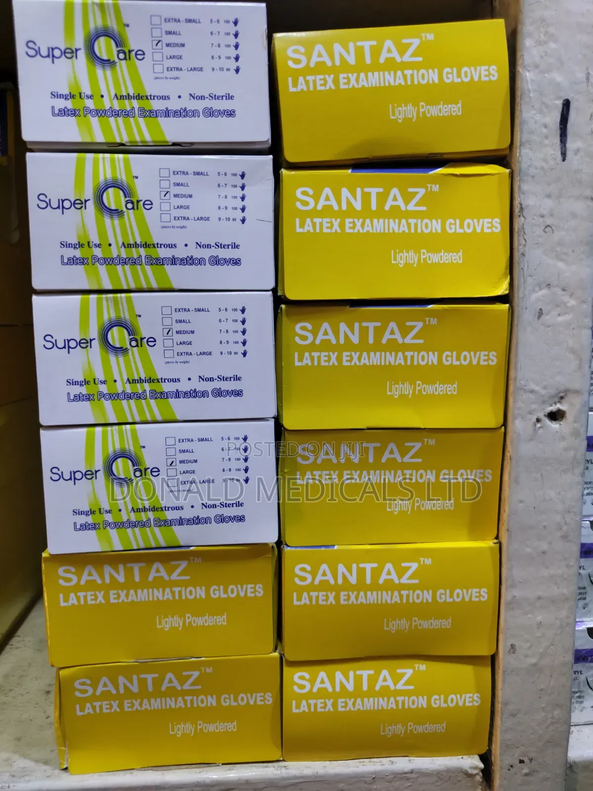 Examination Gloves - Super Care - Santaz - Uchmed - Den v - Kansmed