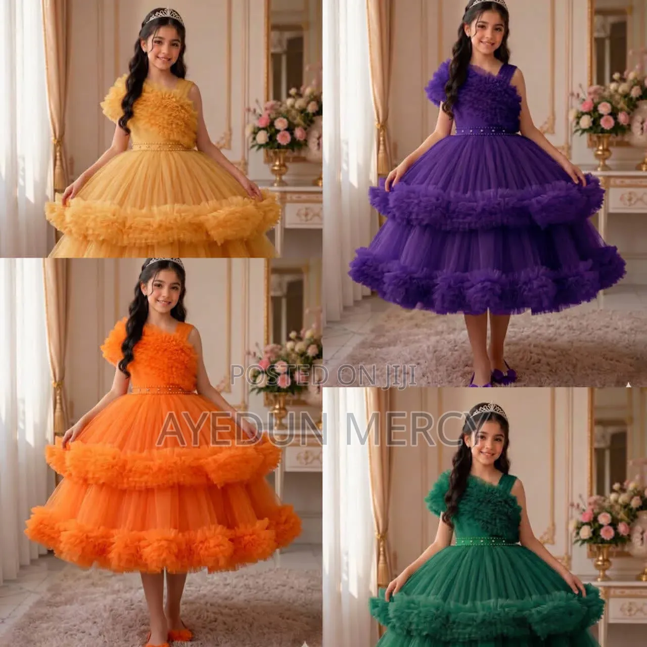 Different Design Girls Gown