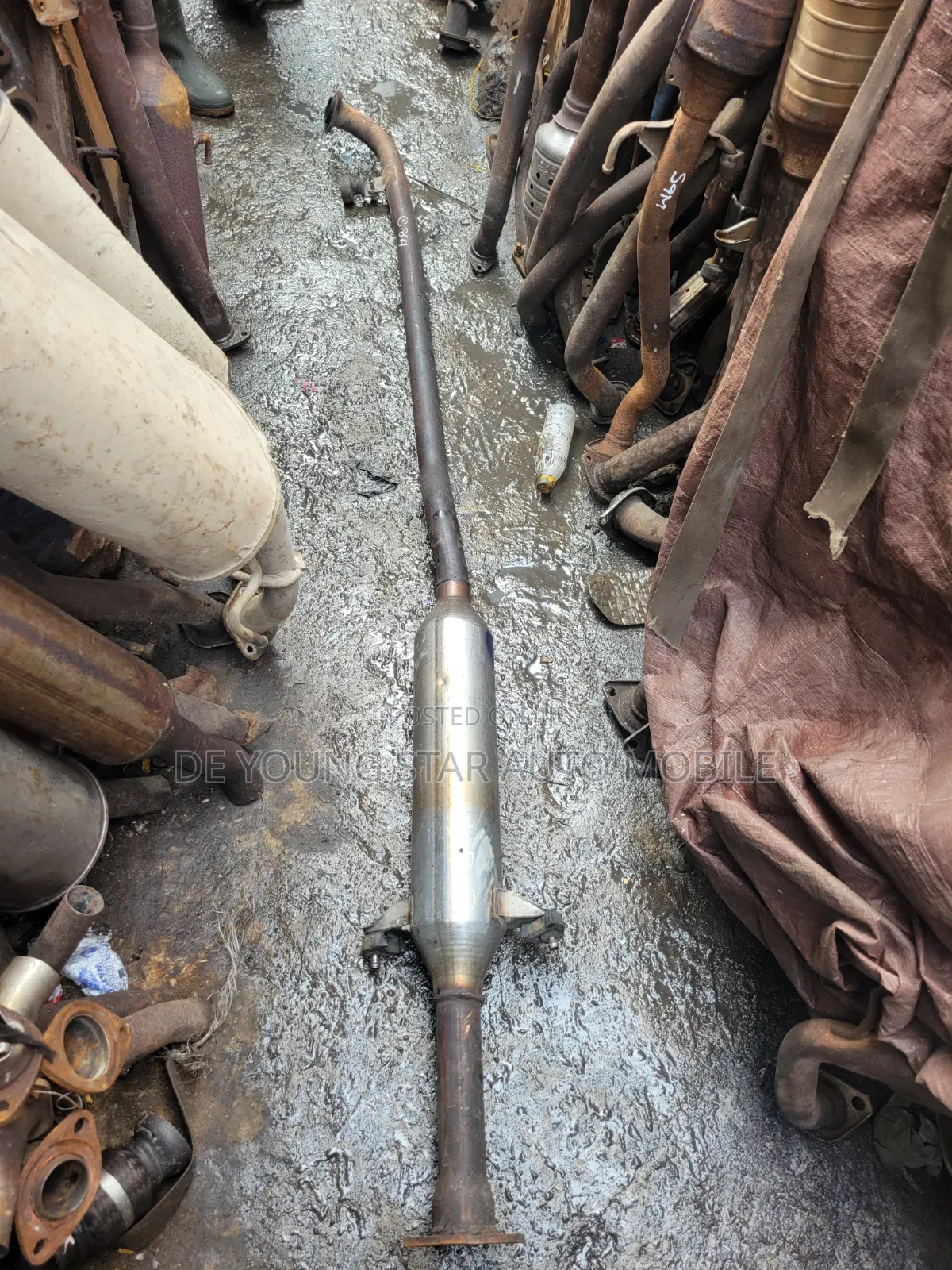 Center Exhaust Tube for Toyota Camry 2004 Model 4plug