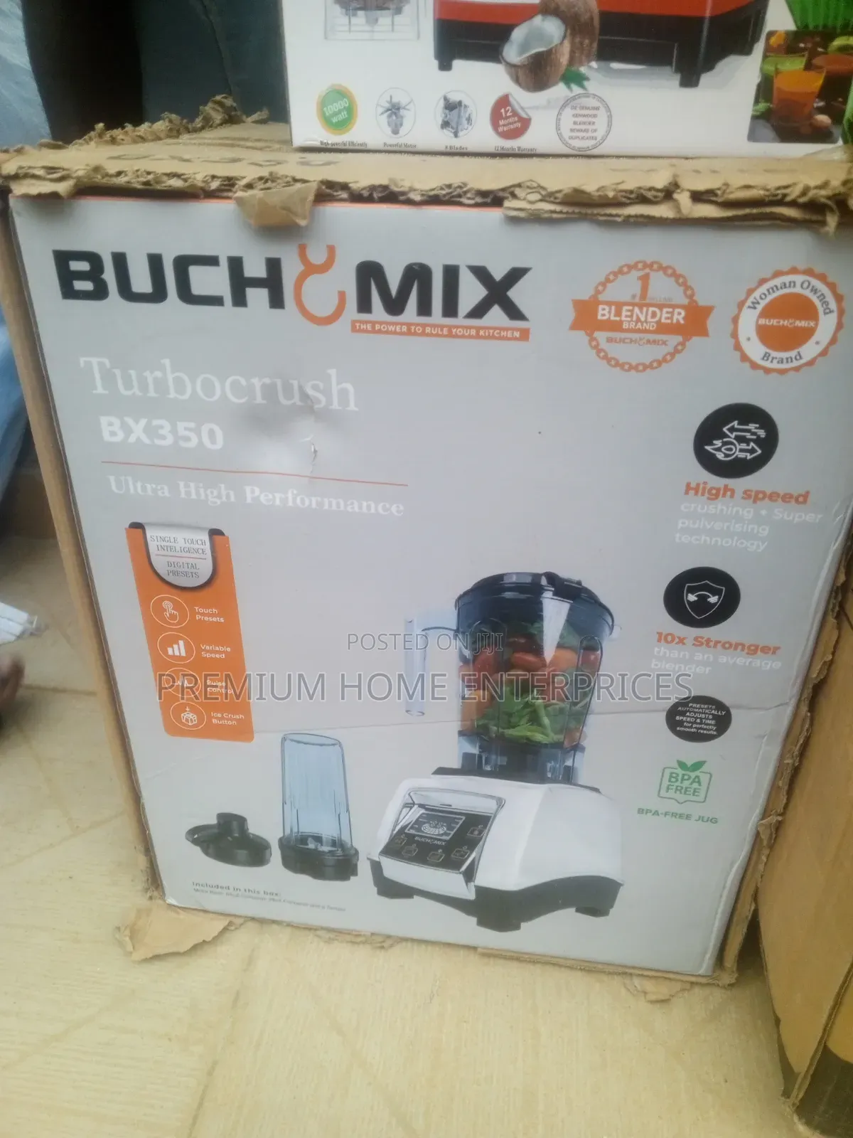 Buchymix Powerful Heavy Duty Digital Blender - Bx350