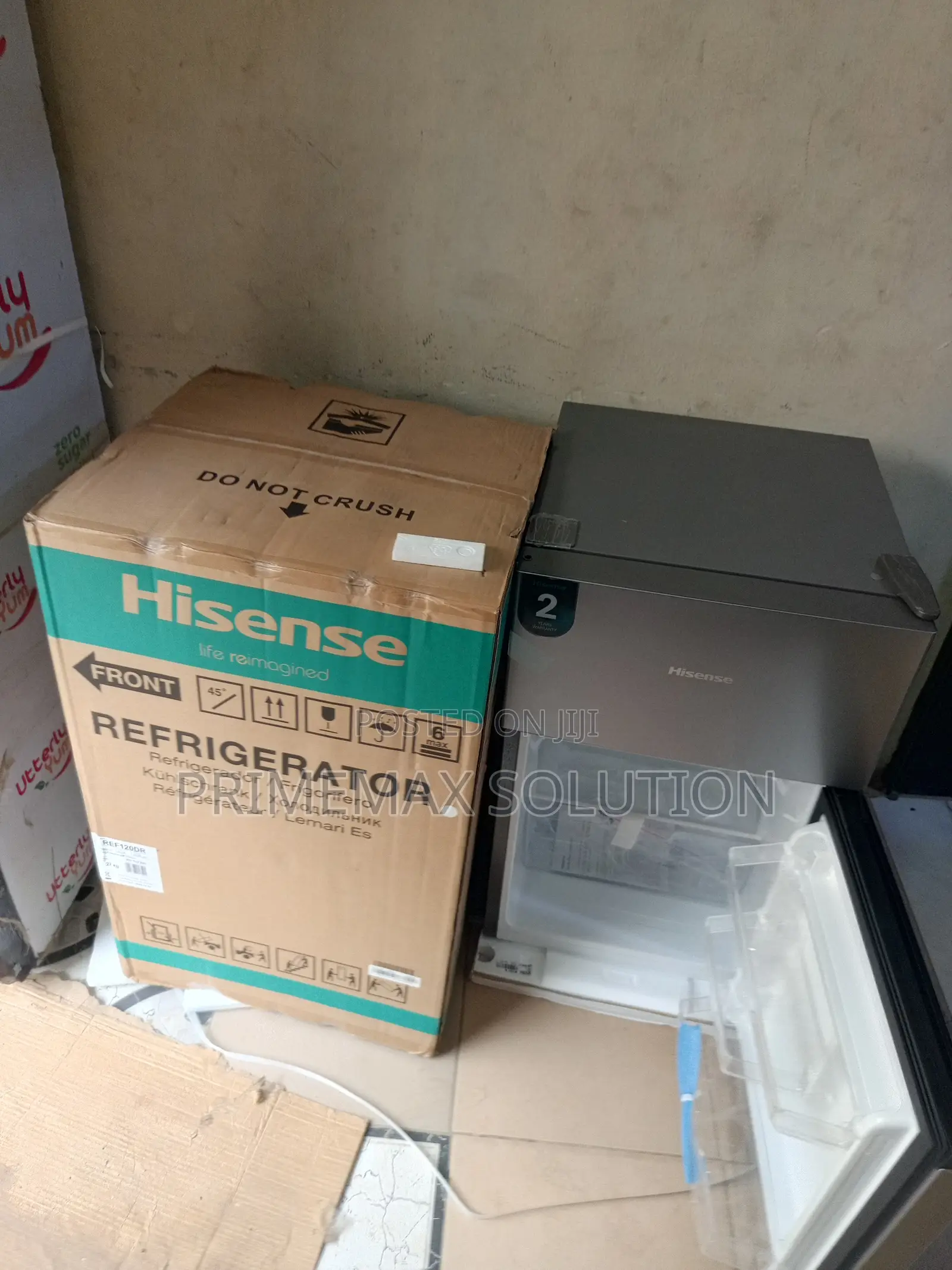 Buy Hisense 120dr Double Door Fridge 87l - Ideal for Small Spaces