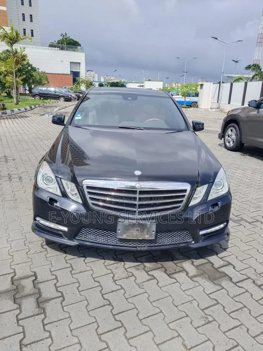 Mercedes-Benz E350 2012 Black