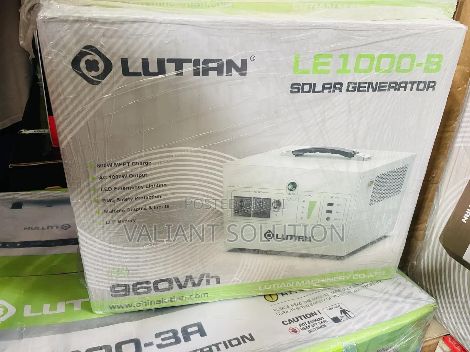 Lutian Le 1000b Solar Generator
