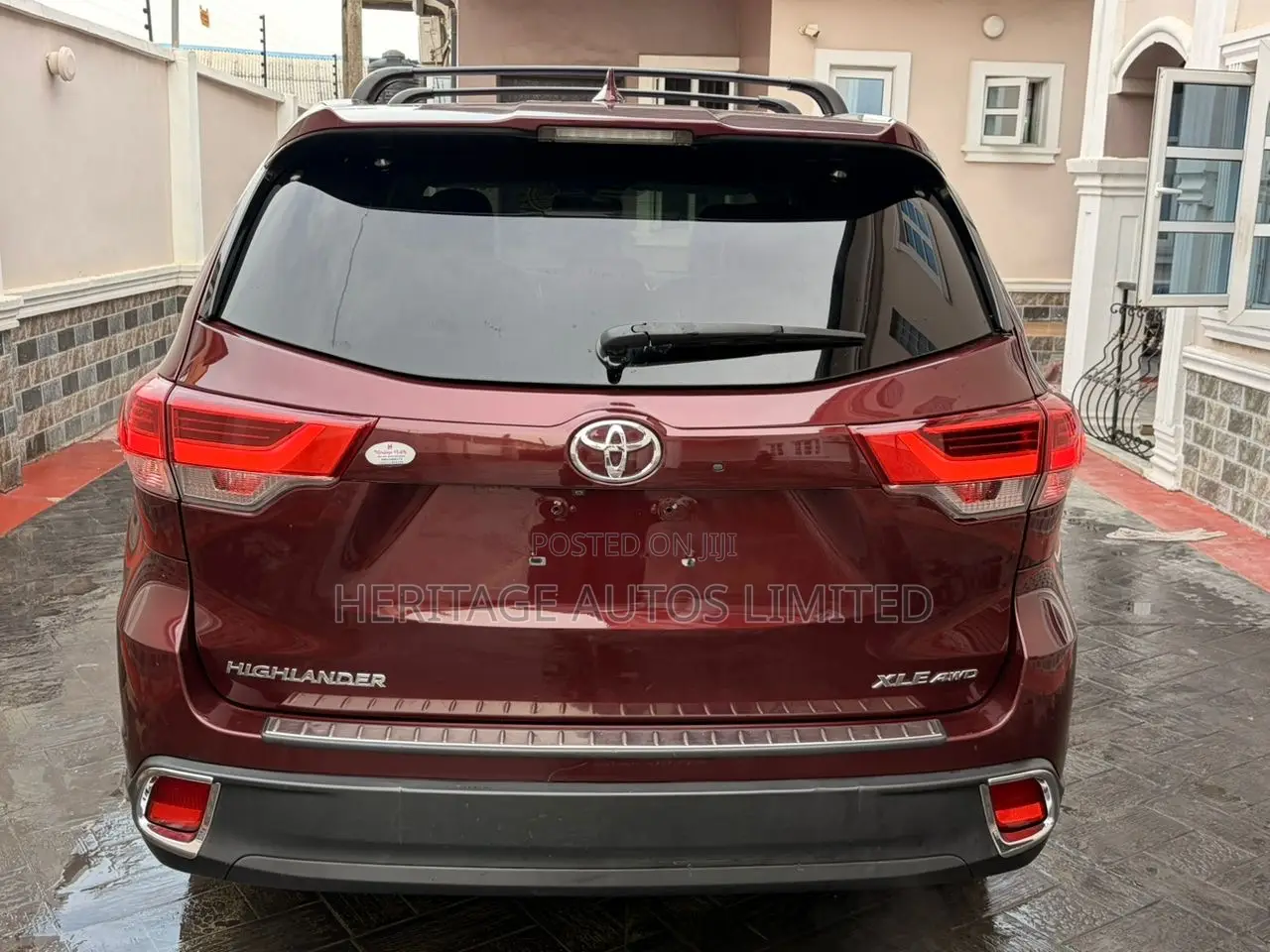 Toyota Highlander 2015 Burgundy