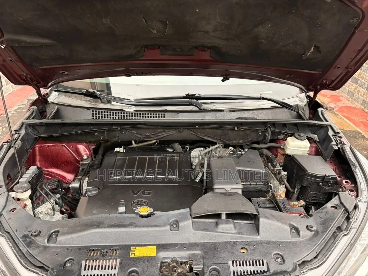 Toyota Highlander 2015 Burgundy