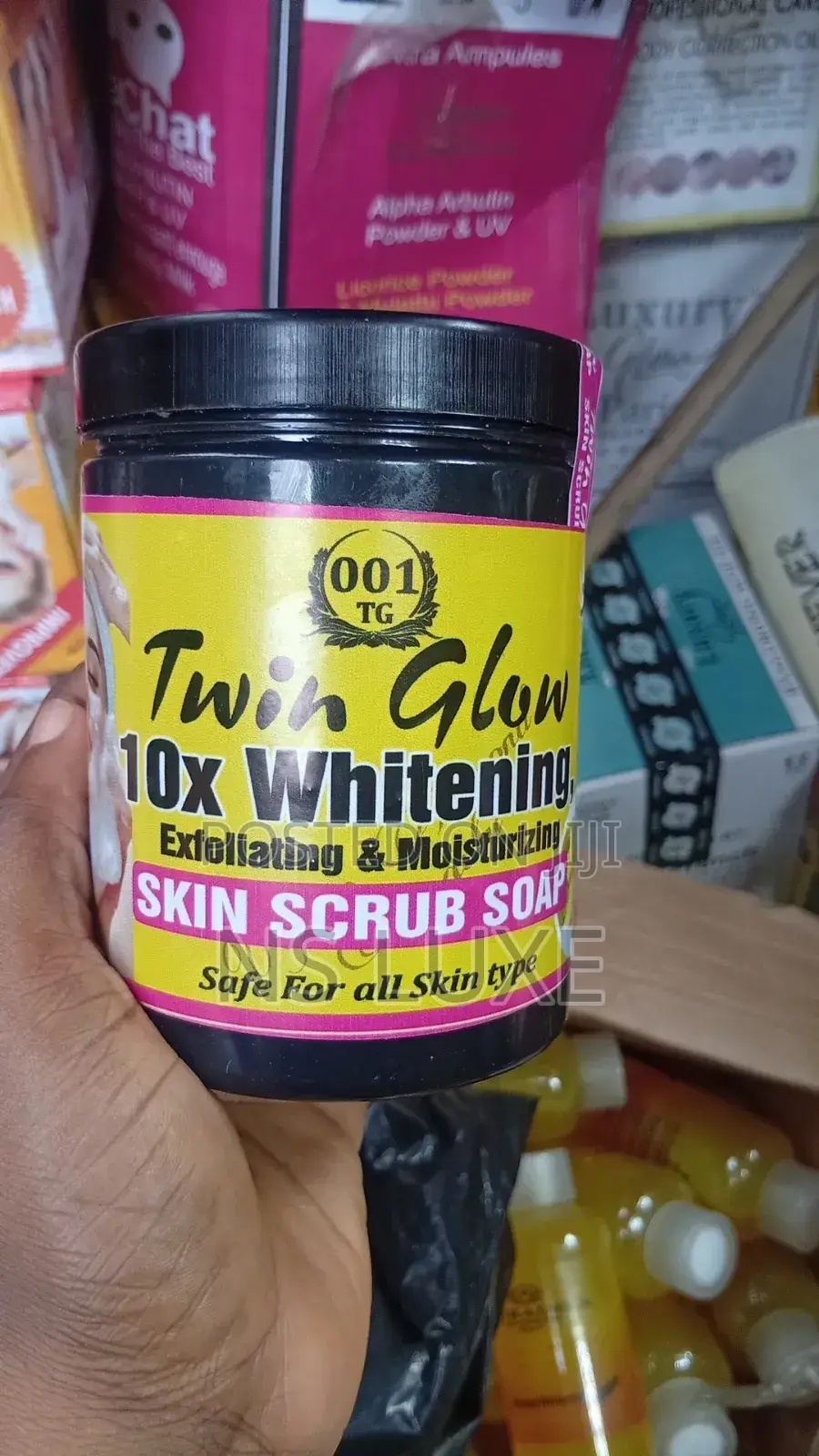 Town Glow 10x Whitening Skin Scrub