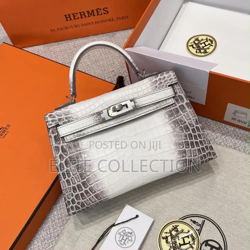 Hermes Kelly Croc Embossed Pattern.High Quality Available in 2 Sizes