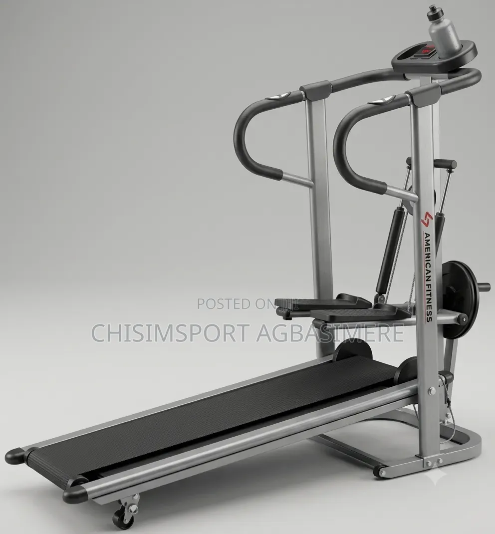 Manual Treadmill With Stepper and Twister