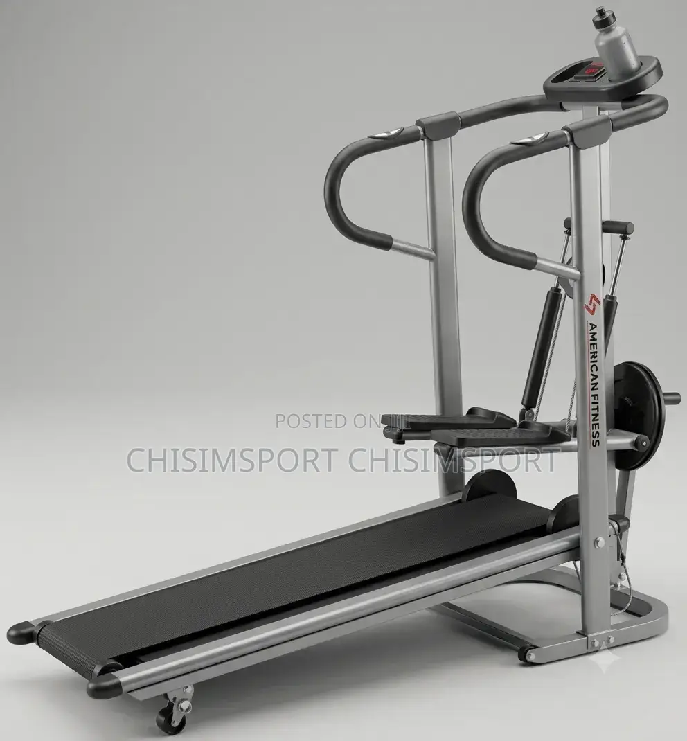 Manual Treadmill With Stepper and Twister