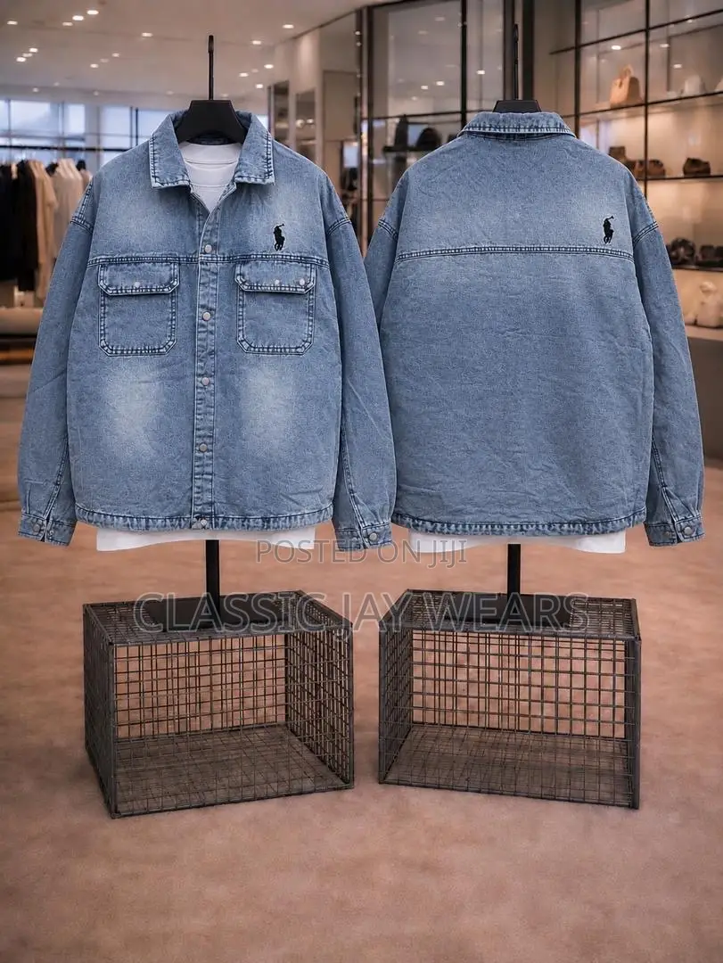 4 Designs Sky Blue Jeans Shirts Available