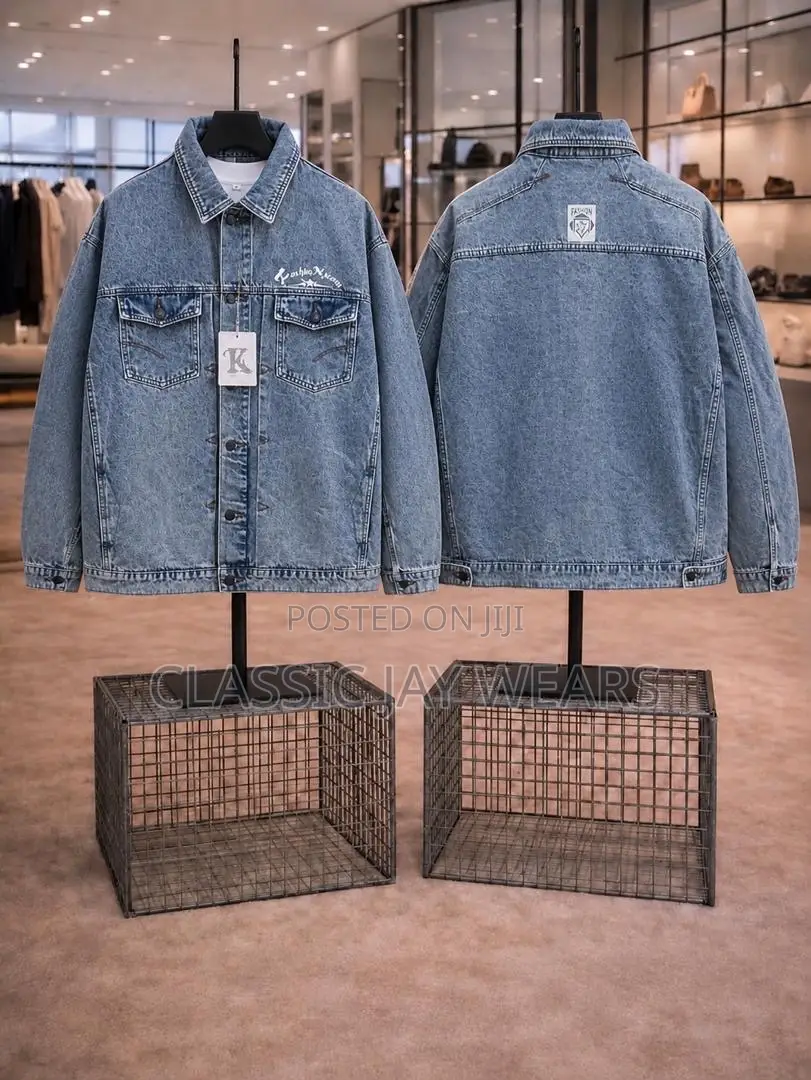 4 Designs Sky Blue Jeans Shirts Available