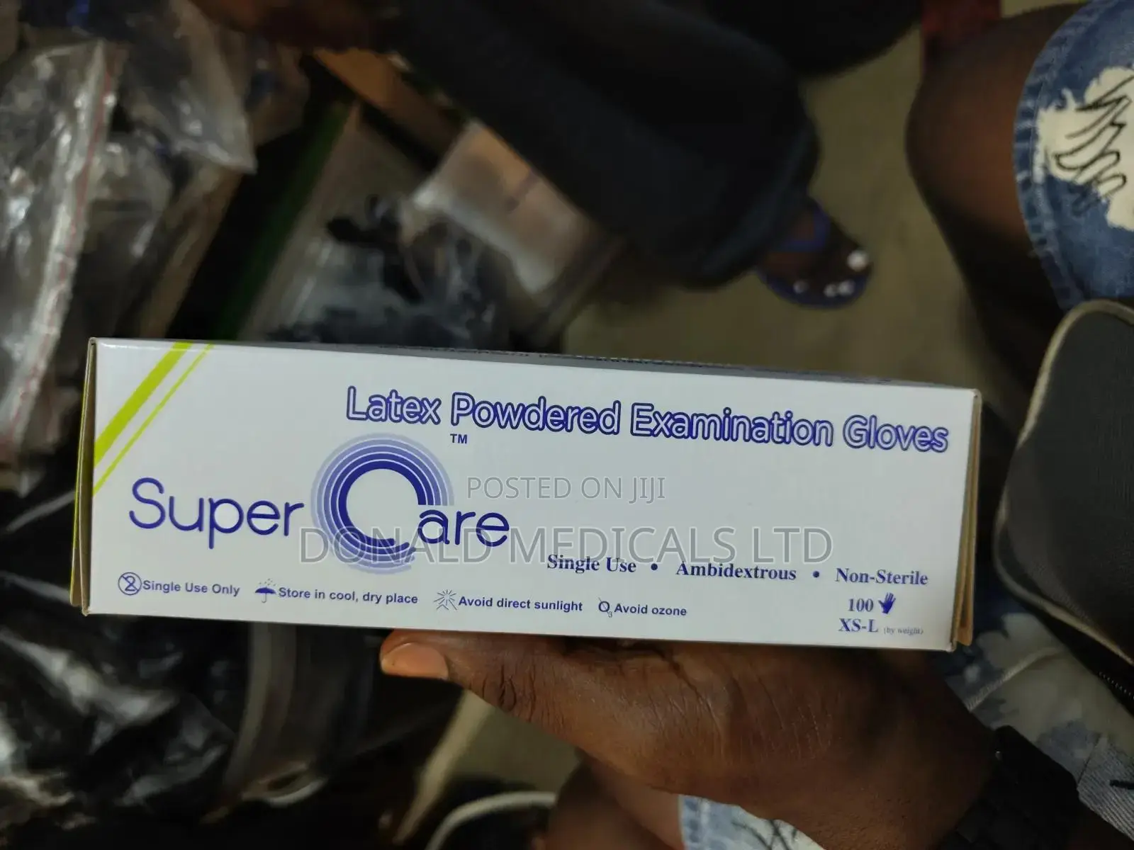 Examination Gloves - Super Care - Santaz - Uchmed - Den v - Kansmed