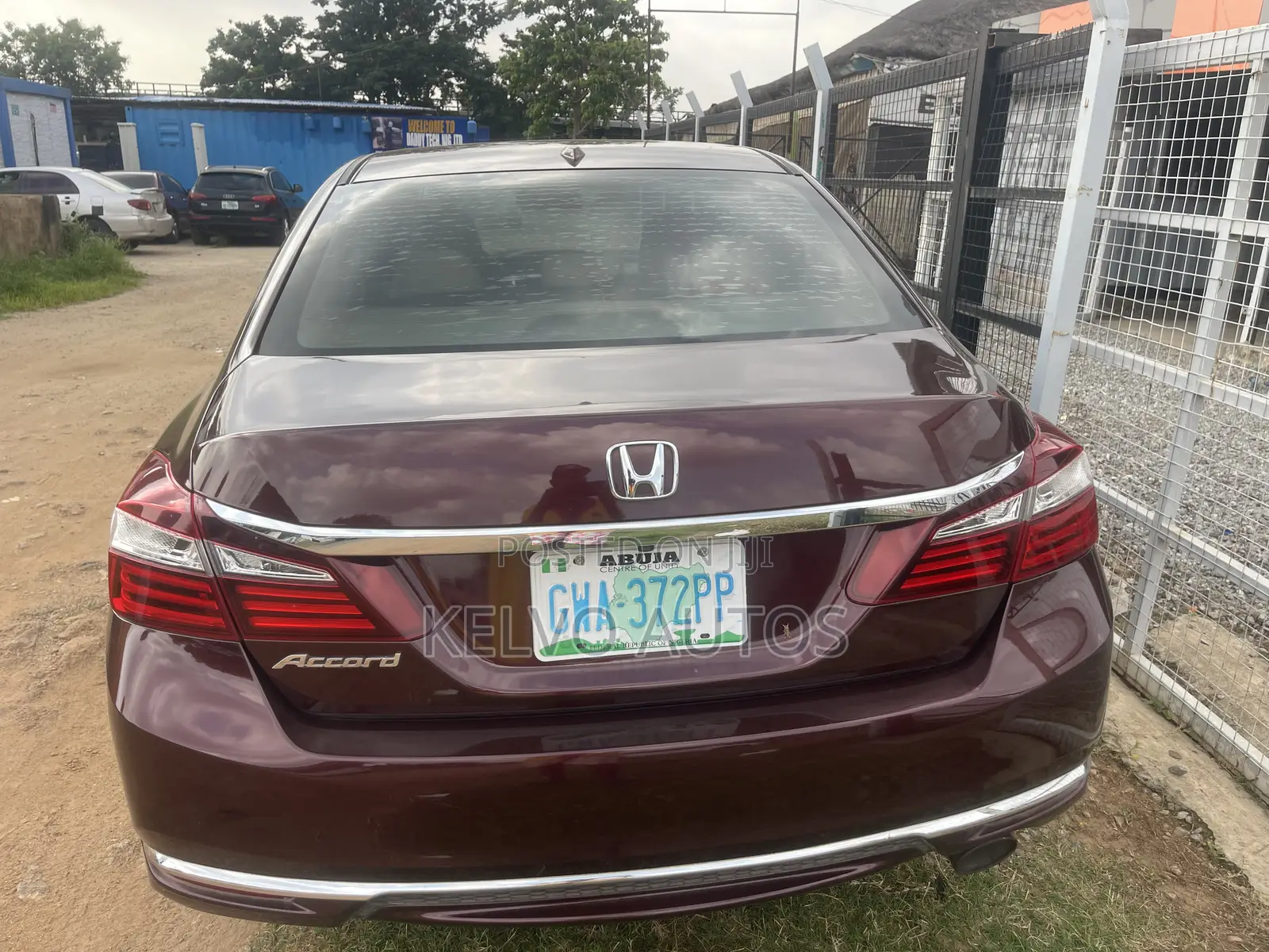 Honda Accord 2016 Red