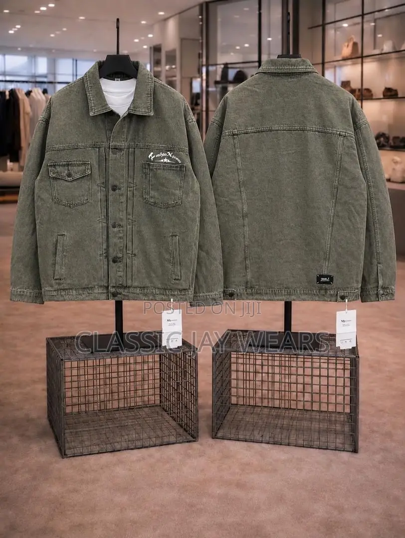 Mature Green Jean Jacket