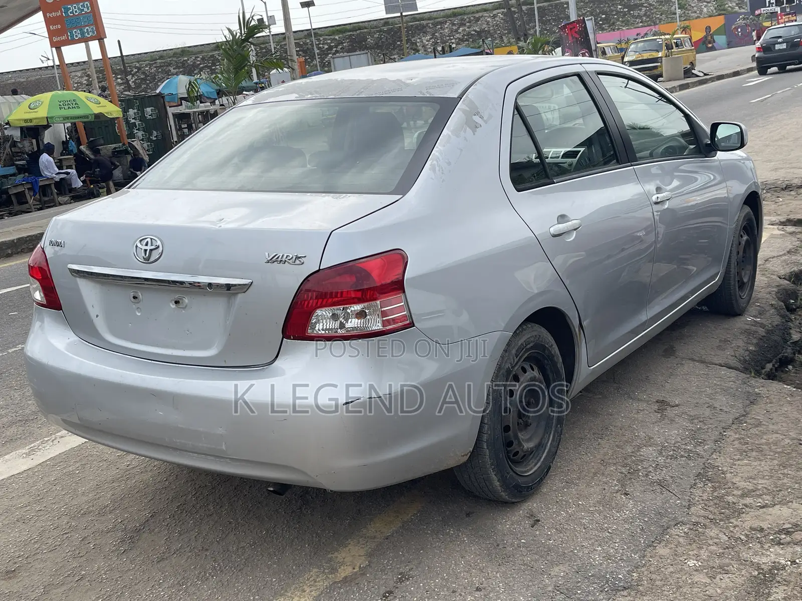 Toyota Yaris 2008 Silver