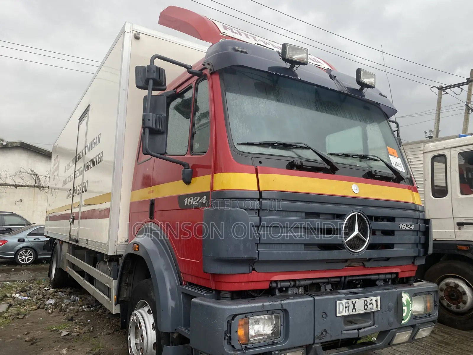 Mercedes Benz 1824 Container Body