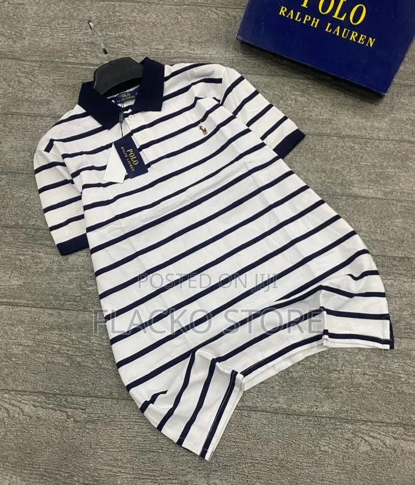 High Quality Polo Ralph Lauren Stripe Small Crest T-Shirts