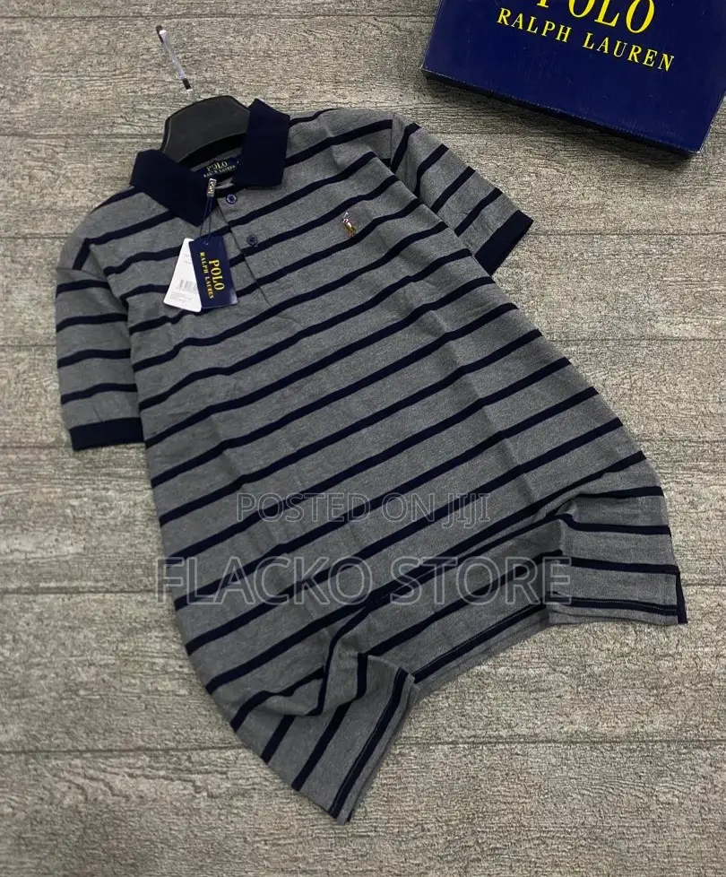 High Quality Polo Ralph Lauren Stripe Small Crest T-Shirts