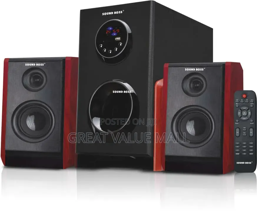 Sound Boss 2.1 Multimedia Speaker System