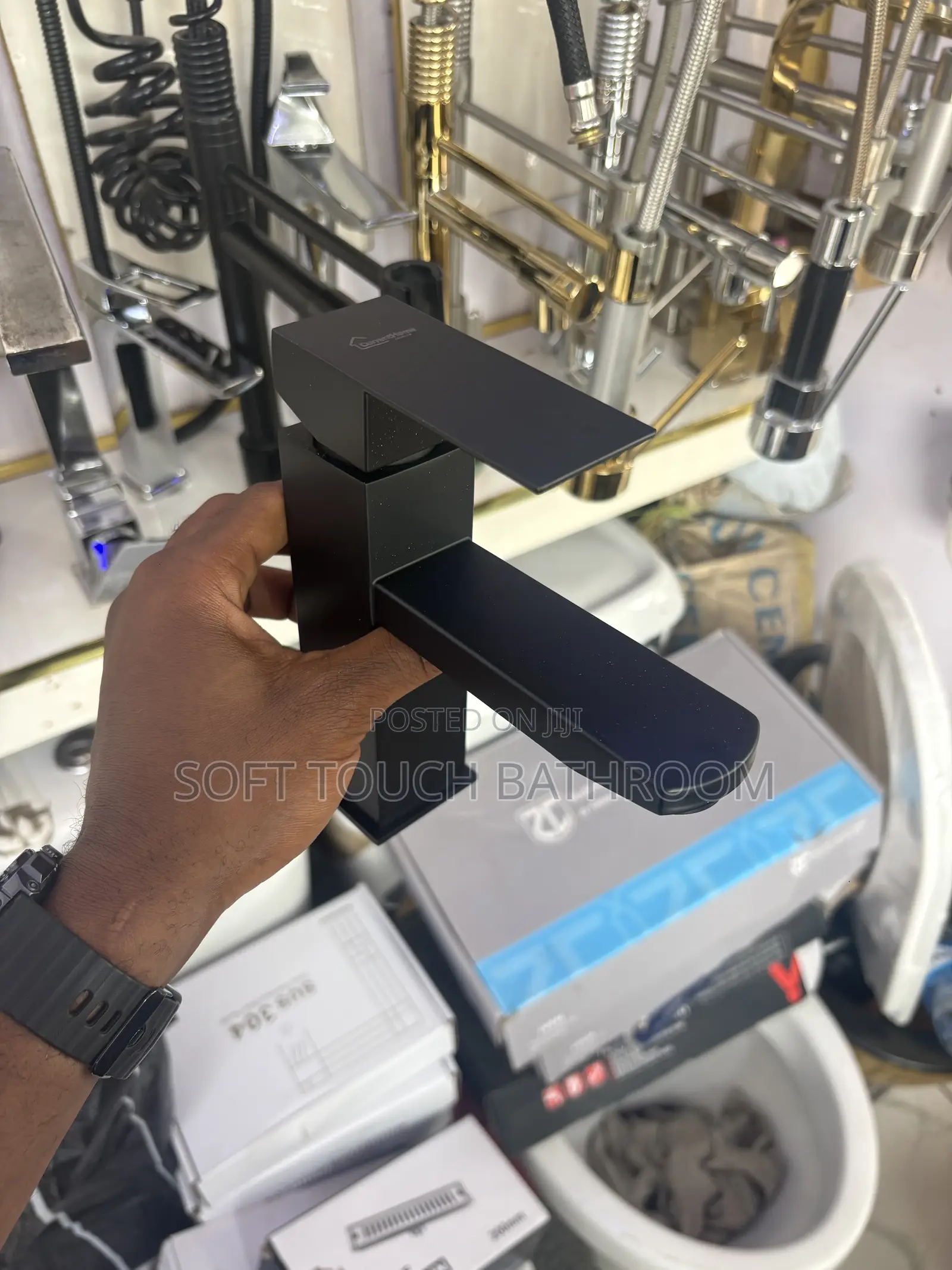 Basin Mixer Tap Matt Black Good Quality