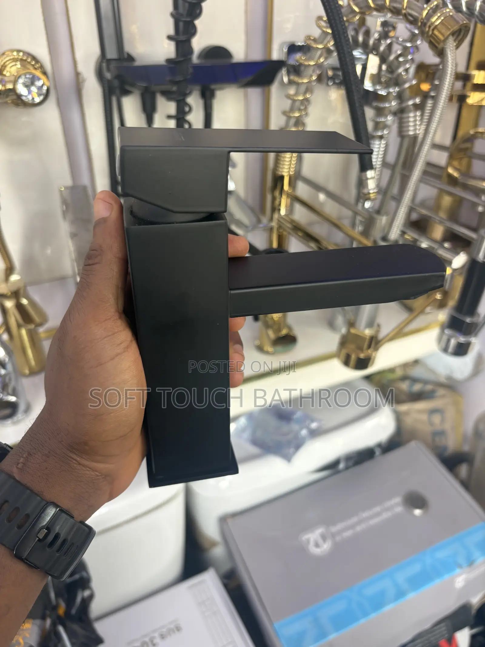 Basin Mixer Tap Matt Black Good Quality
