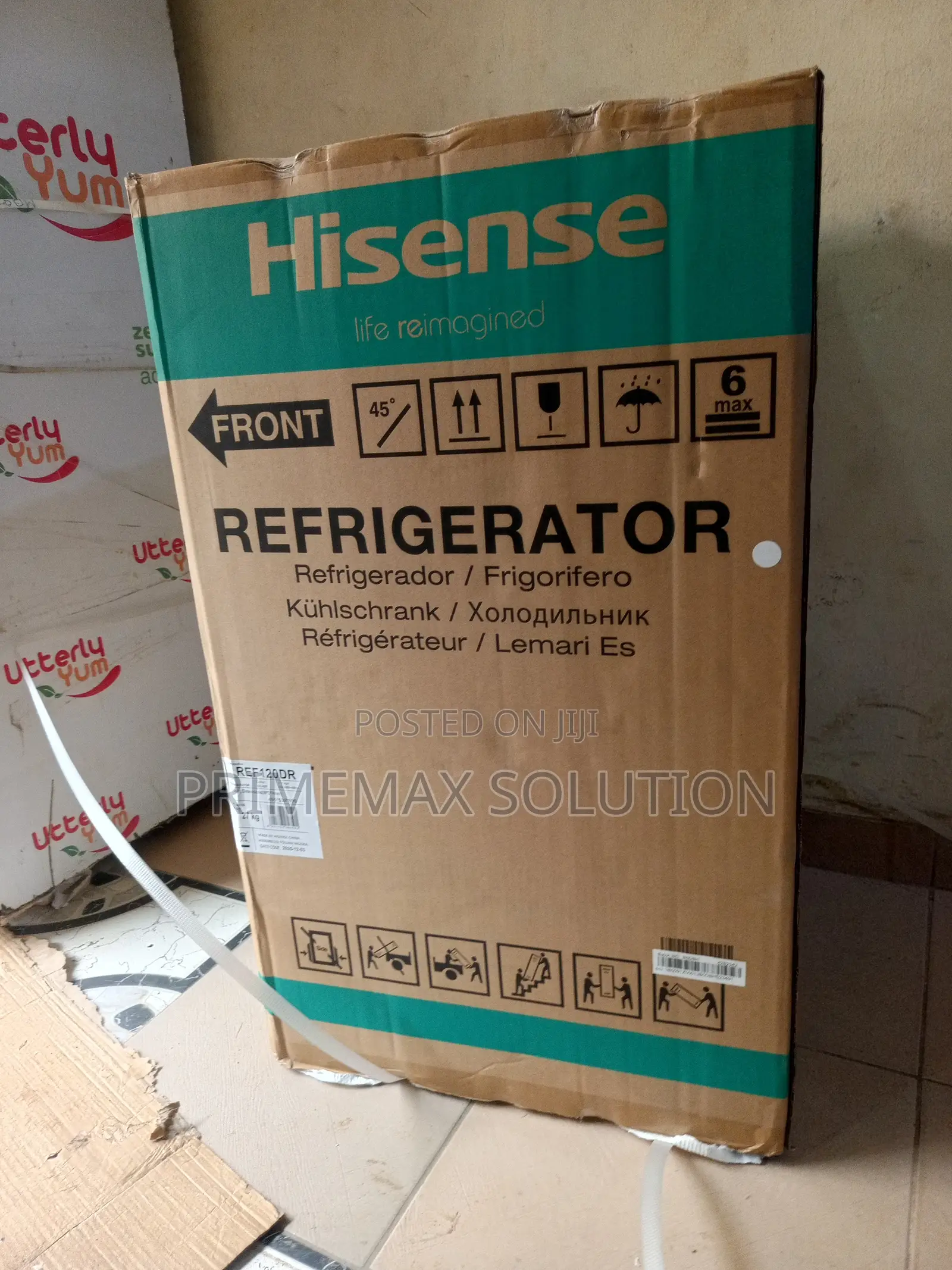 Hisense 120dr Double Door - 87l, Adjustable Temperature