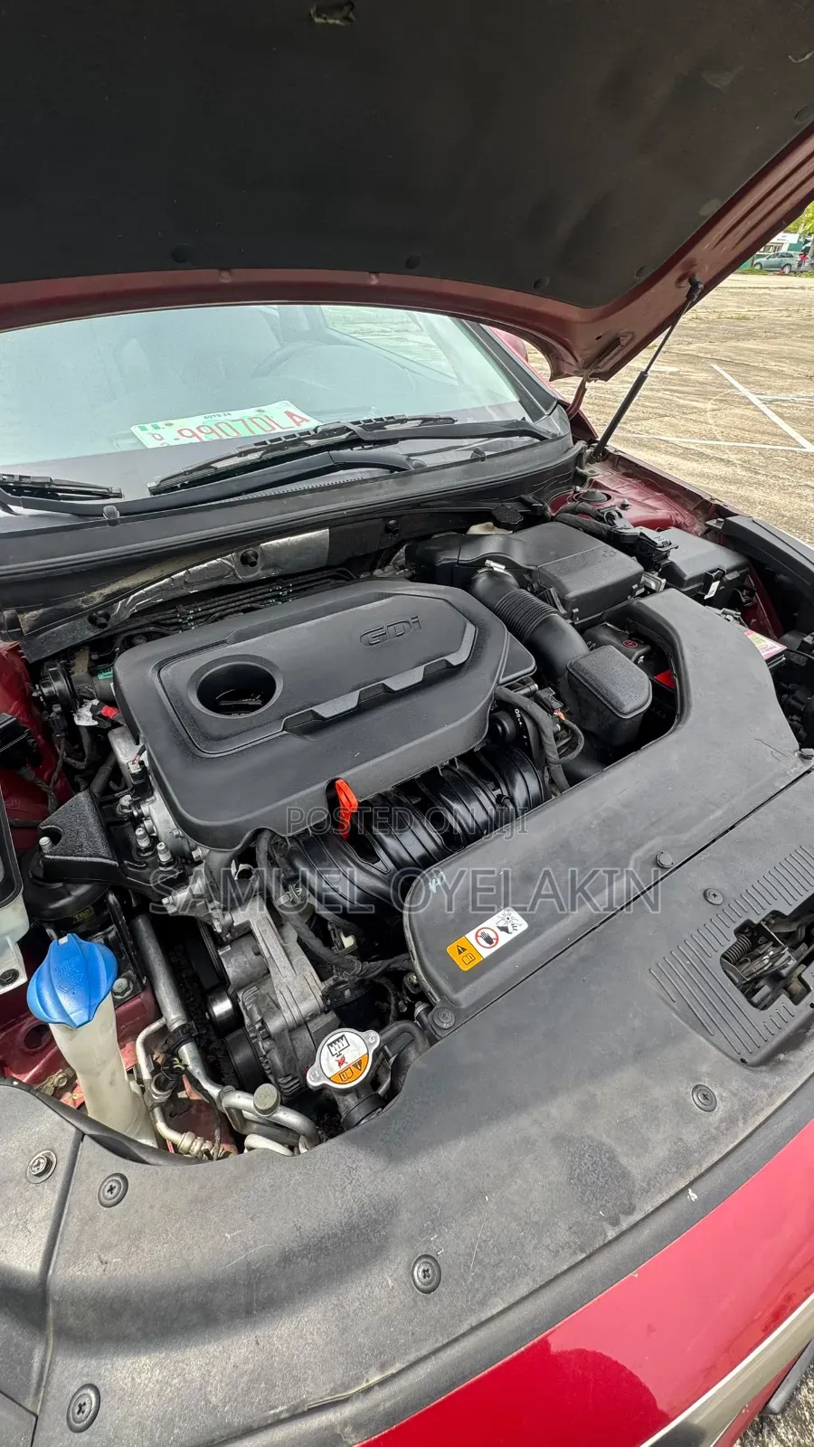 Hyundai Sonata SE 4dr Sedan (2.4L 4cyl 6A) 2015 Red