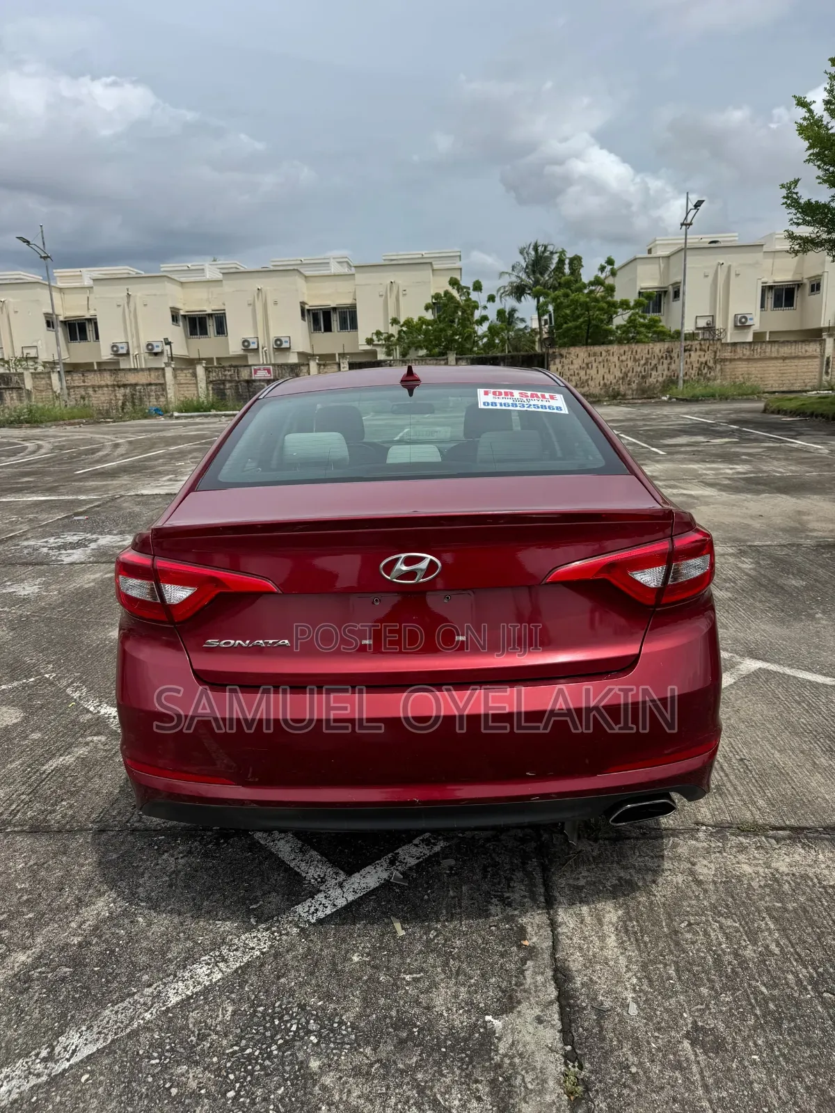 Hyundai Sonata SE 4dr Sedan (2.4L 4cyl 6A) 2015 Red