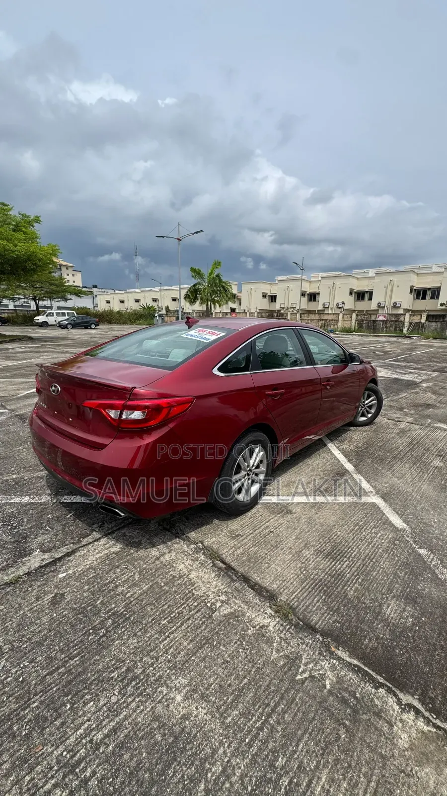 Hyundai Sonata SE 4dr Sedan (2.4L 4cyl 6A) 2015 Red
