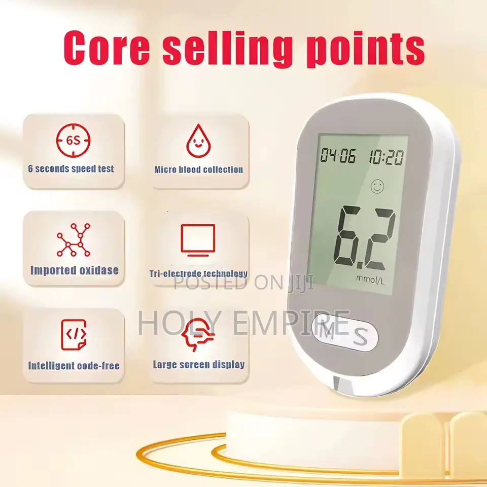 Blood Glucose Meter Glucometer Tester Blood Sugar Meter