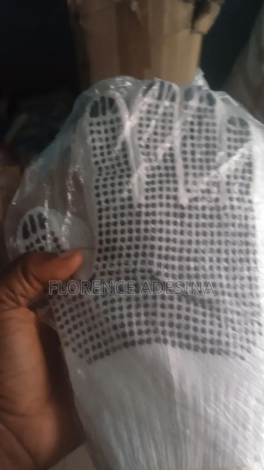 Cotton Hand Gloves Black And White