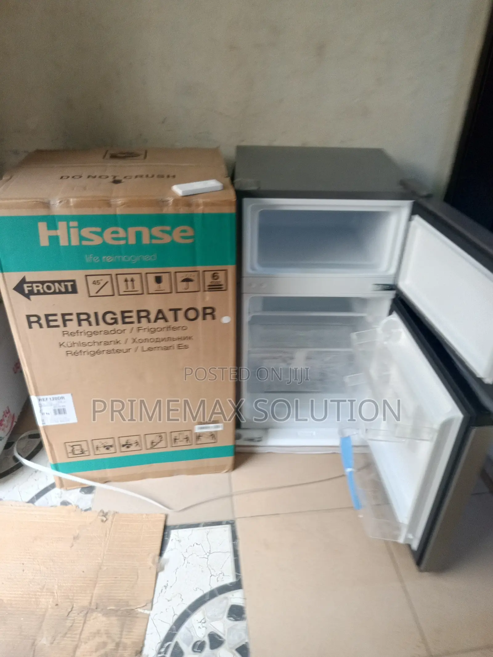 Best Small Double Door Fridge Hisense 120dr 87l