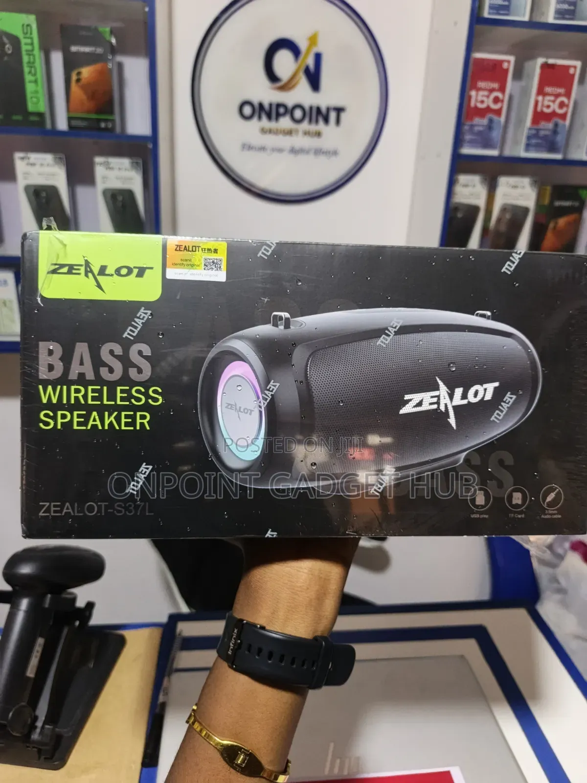 Zealot S37l Bt Speaker Free Delivery
