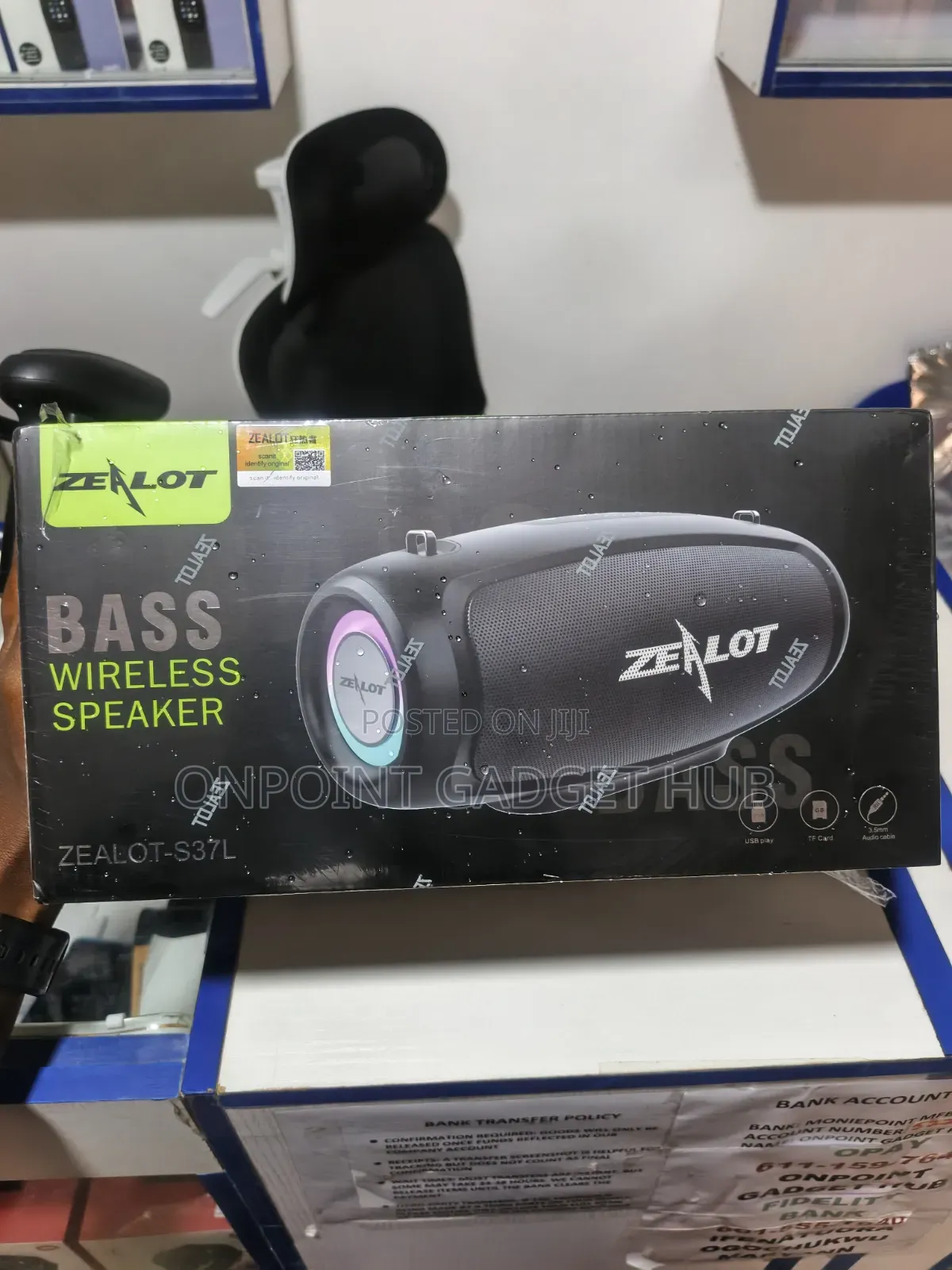 Zealot S37l Bt Speaker Free Delivery