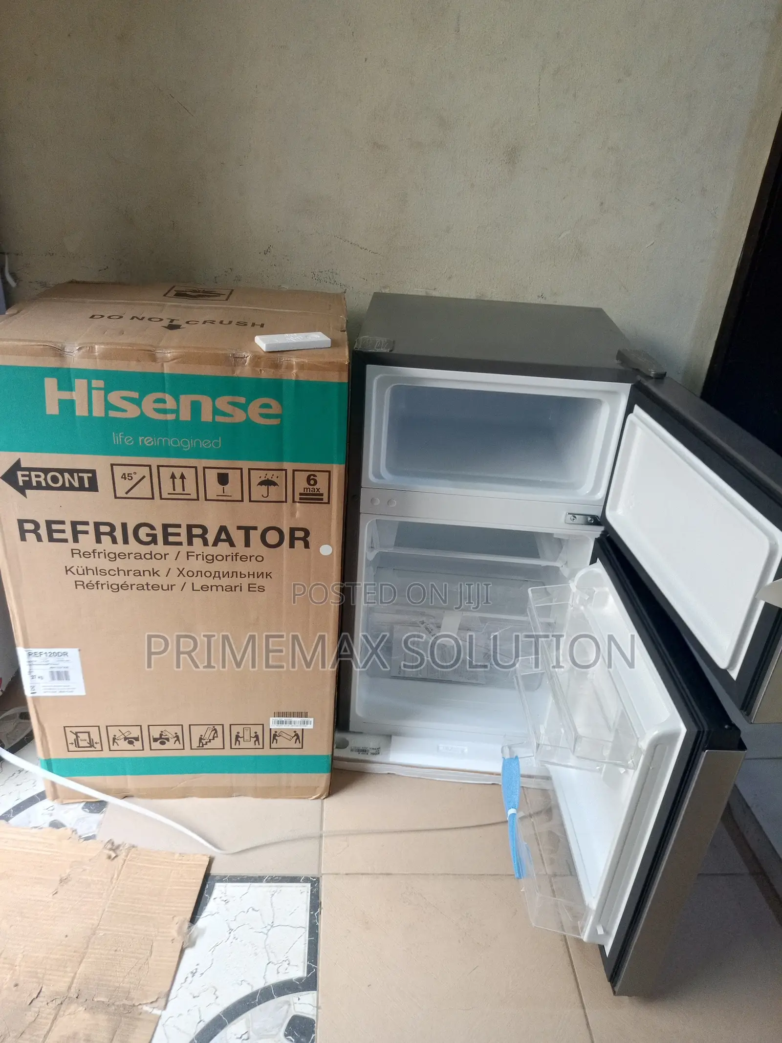Premium Quality Hisense 120dr Double Door Refrigerato