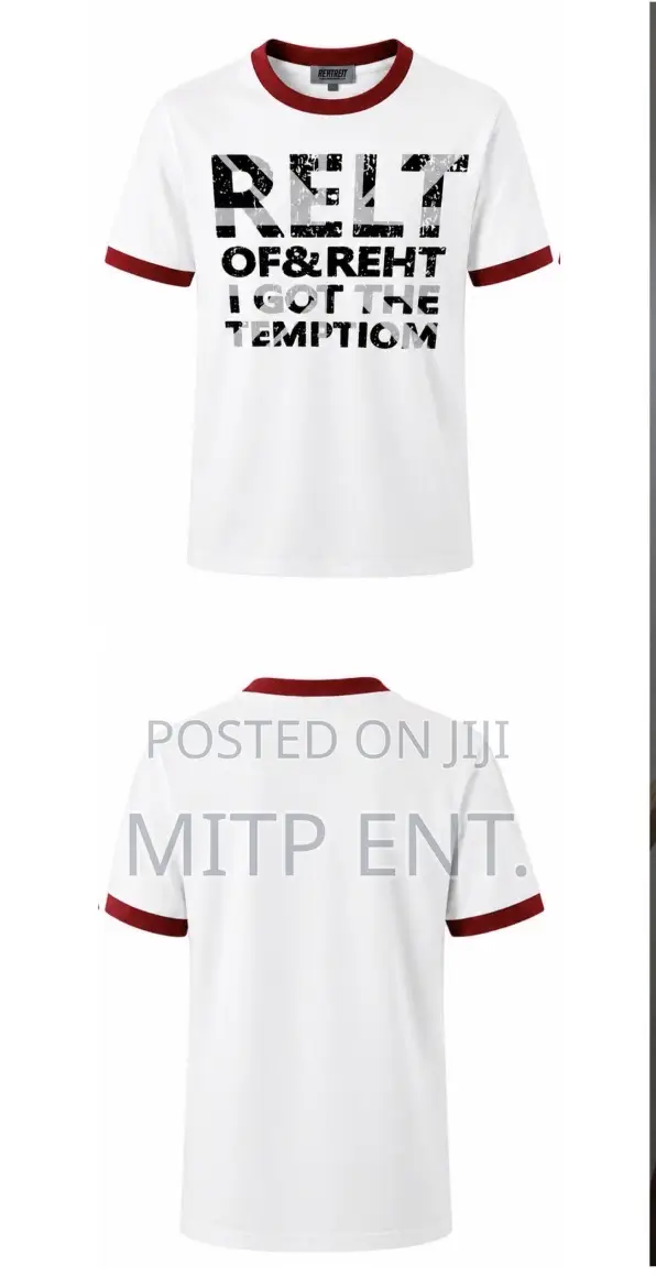Reltreht Men Crop Tee