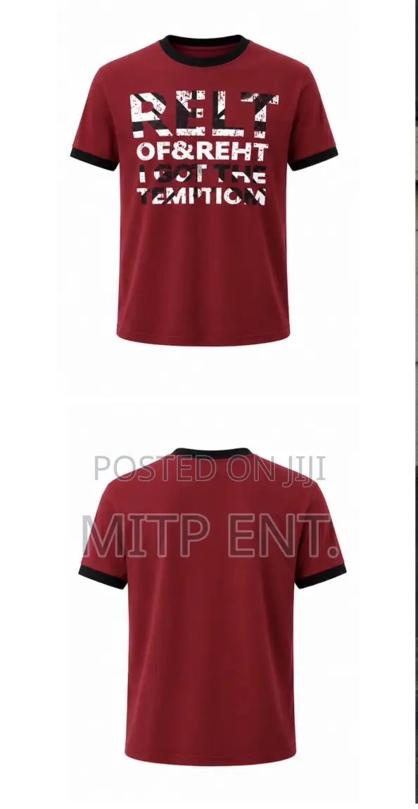 Reltreht Men Crop Tee