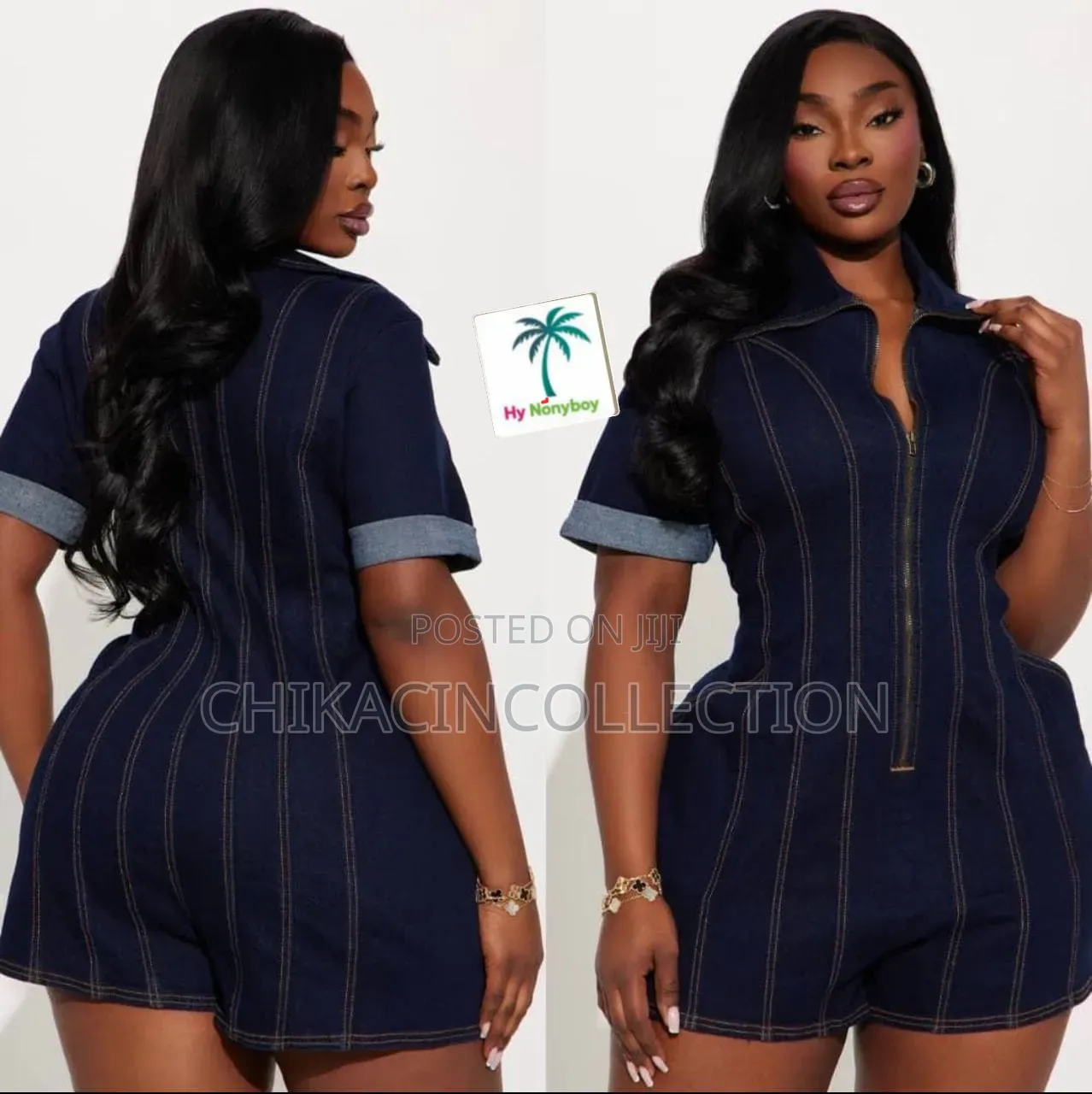 Denim's Short Jampsuit Jean