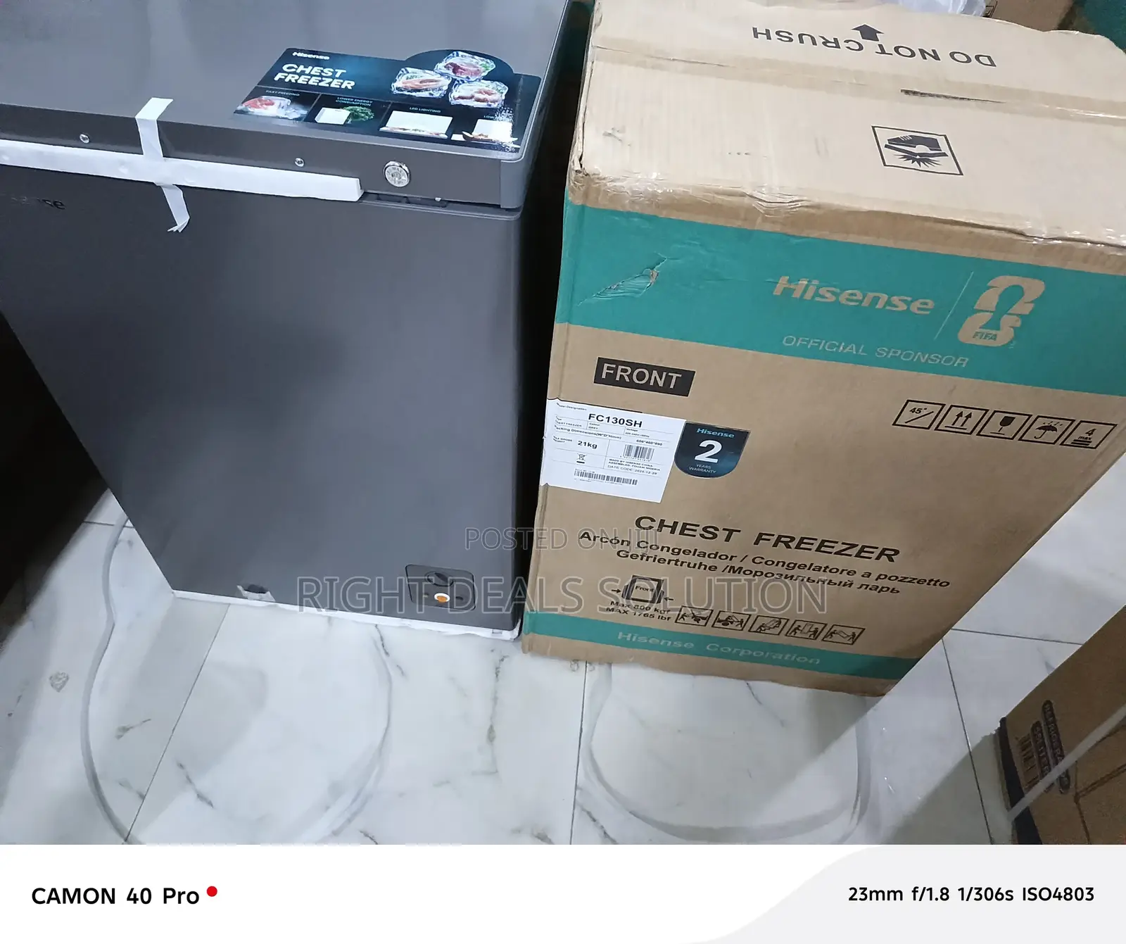 Hisense Chest Freezer- Keep Food Fresh Longer