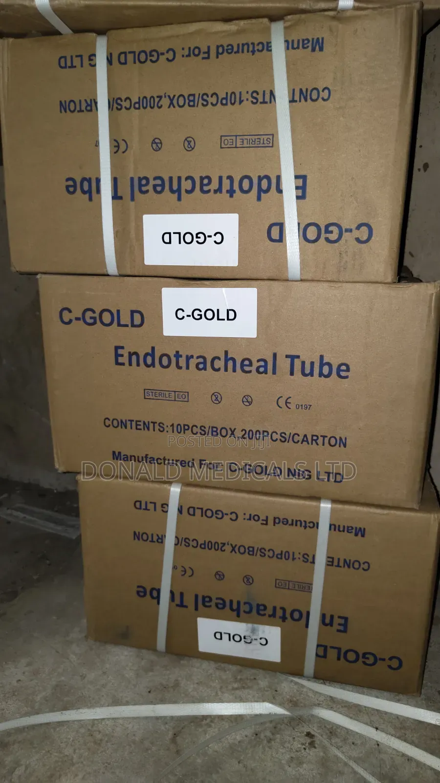 Endotracheal Tube - Endo (All Sizes) - 10 Pieces Per Pack.