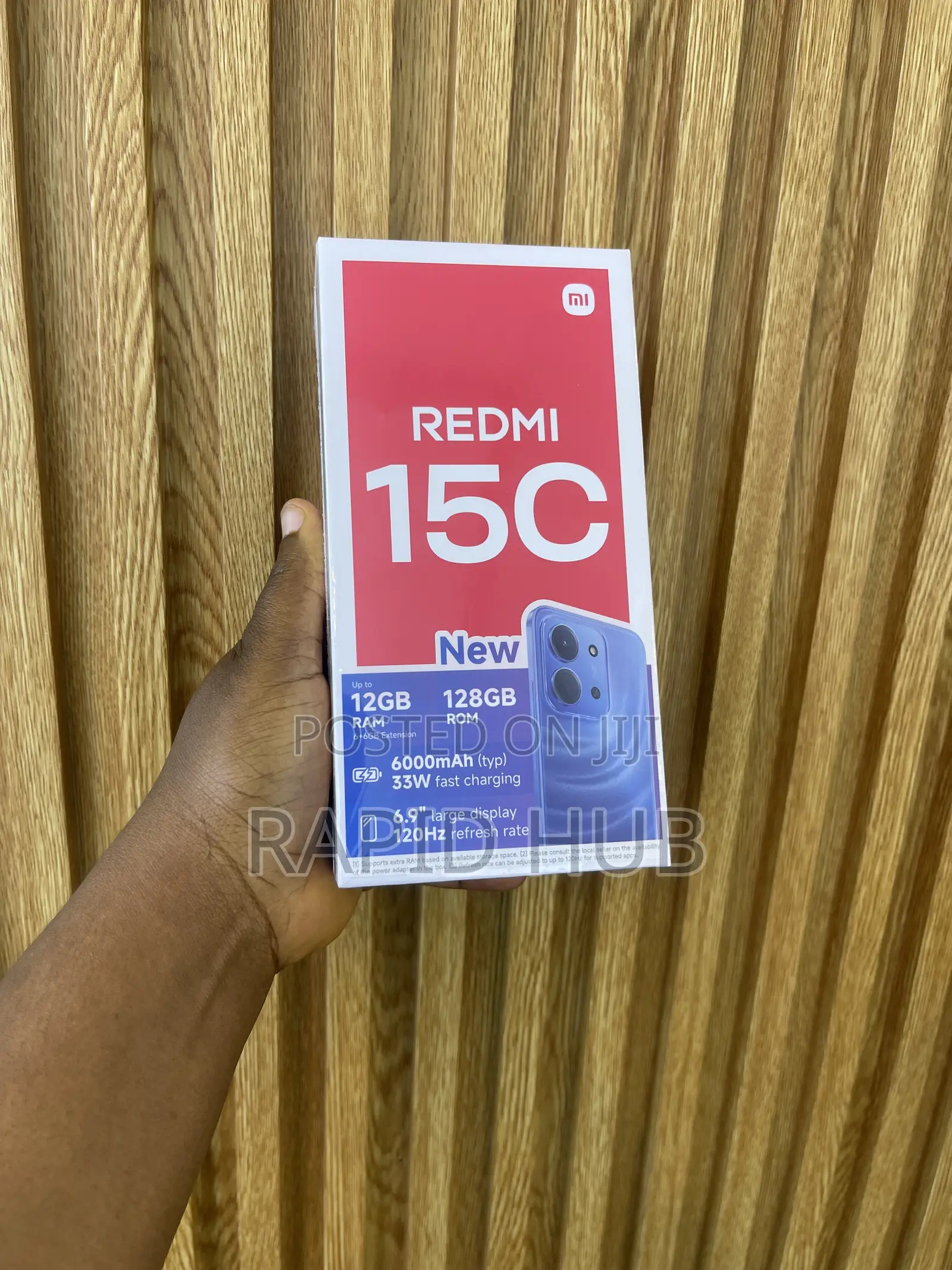 New Xiaomi Redmi 15C 4G 128 GB Black