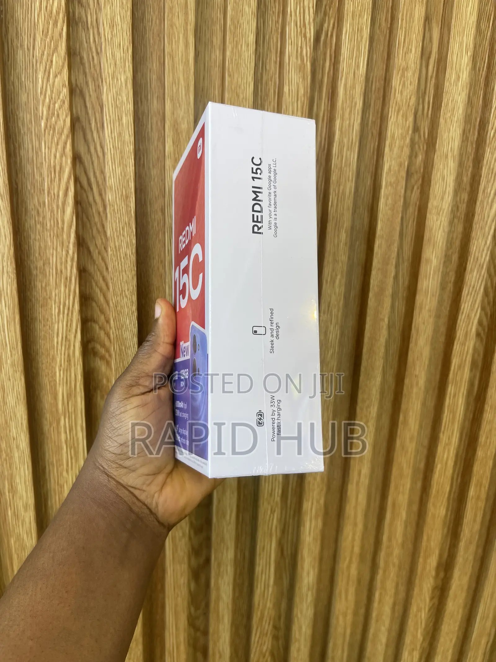New Xiaomi Redmi 15C 4G 128 GB Black