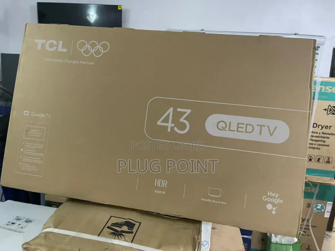 TCL 43” Qled Google Smart Tv With HDR Picture Quality