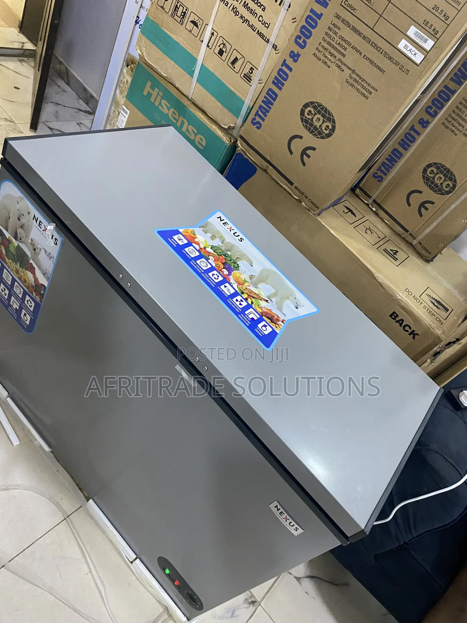 Nexus 250l Chest Freezer – Keep Food Fresh Longer