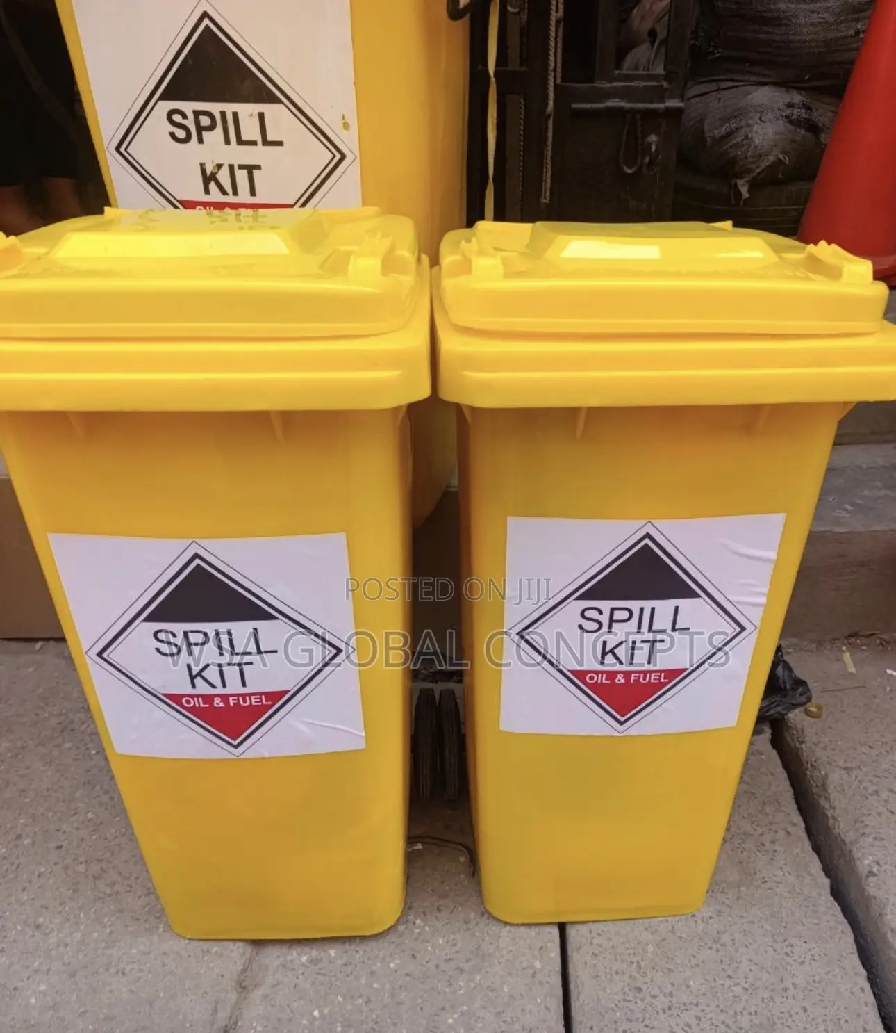 120 Liters Oil&Fuel Spill Kit