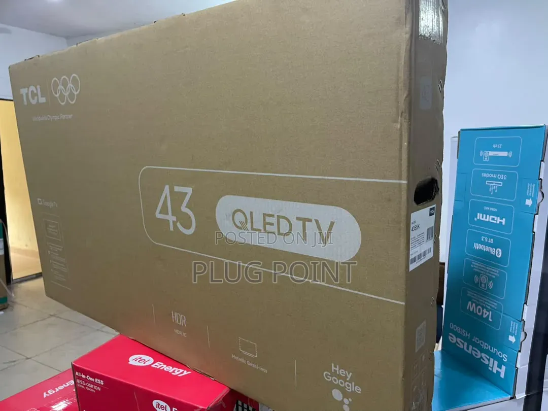 TCL 43-Inches Quantum Dot Smart Tv With Sleek Design
