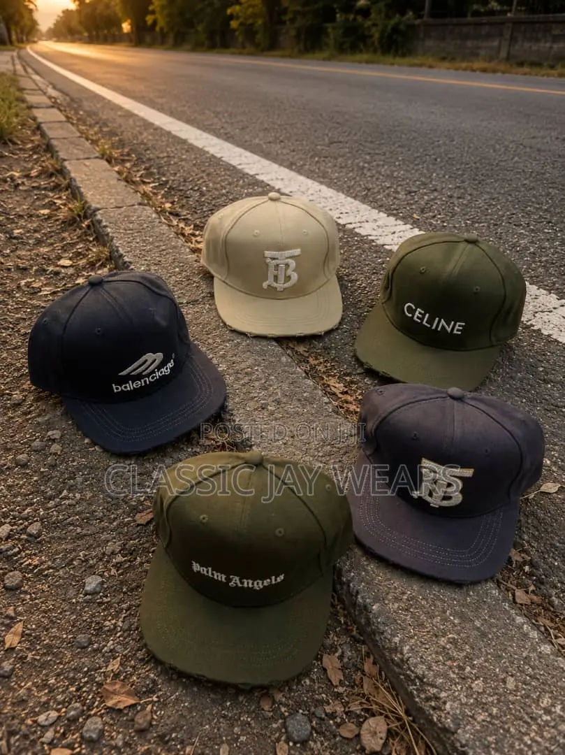 Stock Baseball Face Cap