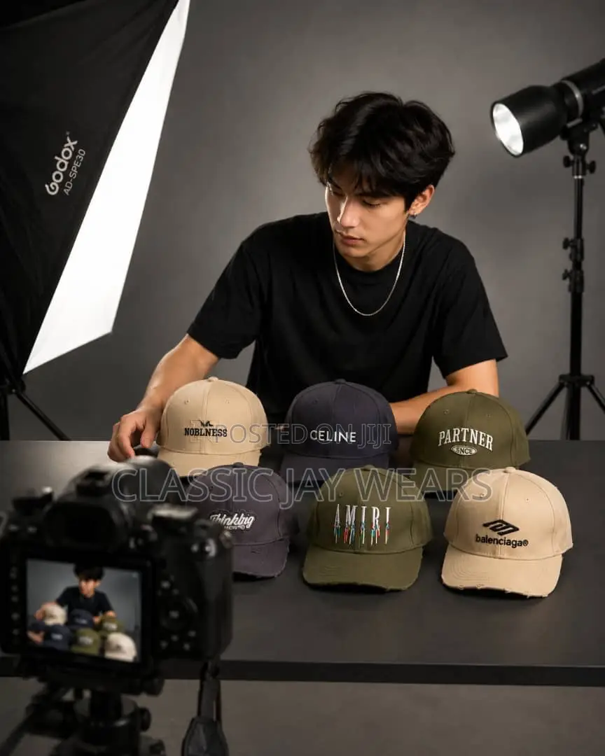 Stock Baseball Face Cap