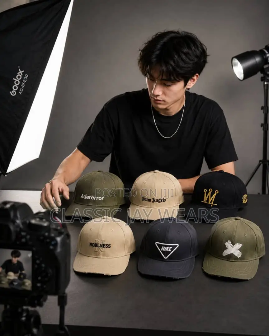 Stock Baseball Face Cap